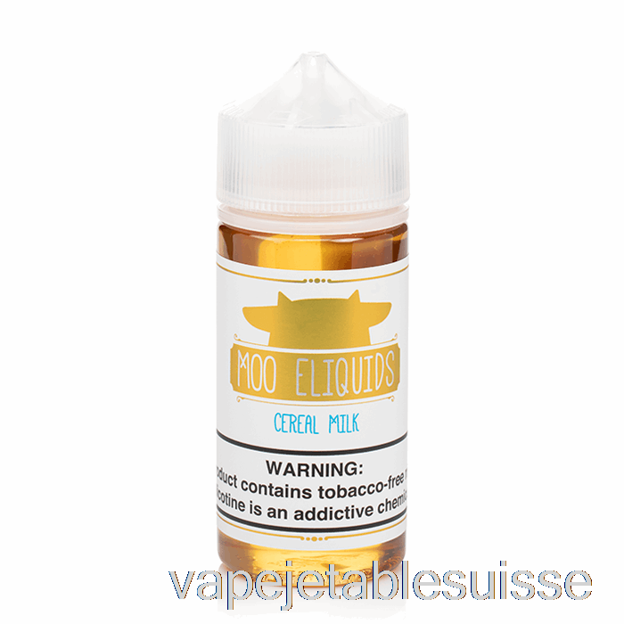 Vape Suisse Lait De Céréales - E-liquides Moo - 100ml 0mg